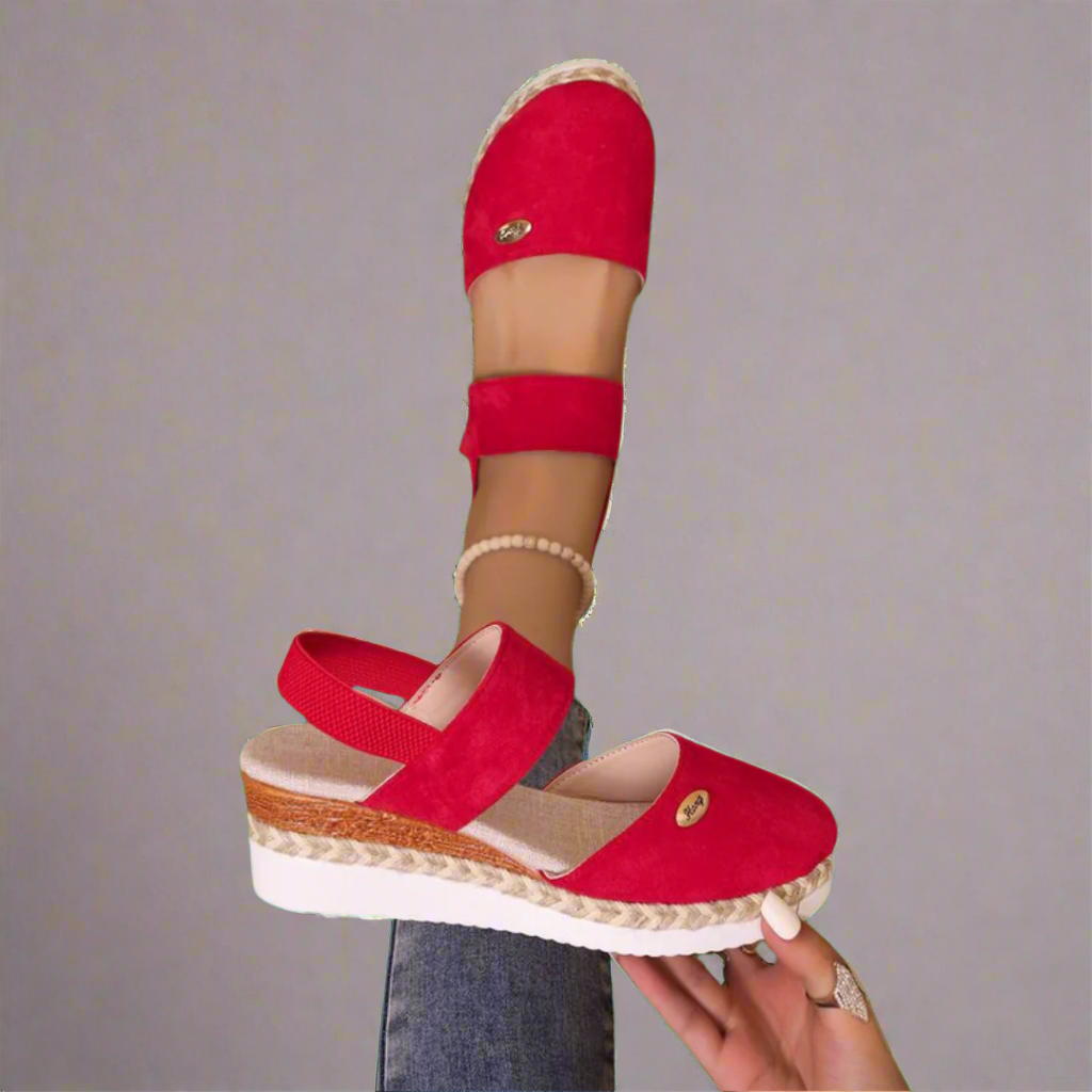 Gitta | Zapatillas Wedge de Tallas Grandes – Cómodas y Universales