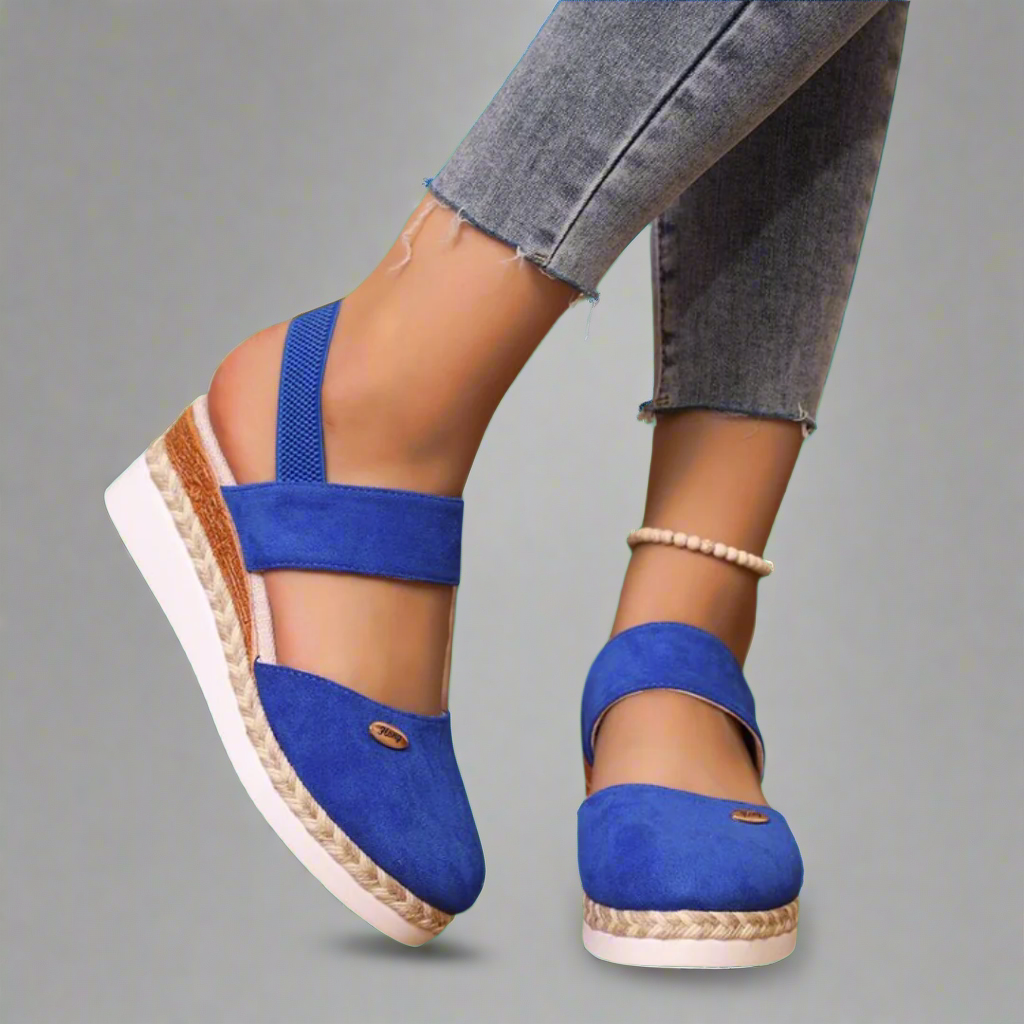 Gitta | Zapatillas Wedge de Tallas Grandes – Cómodas y Universales