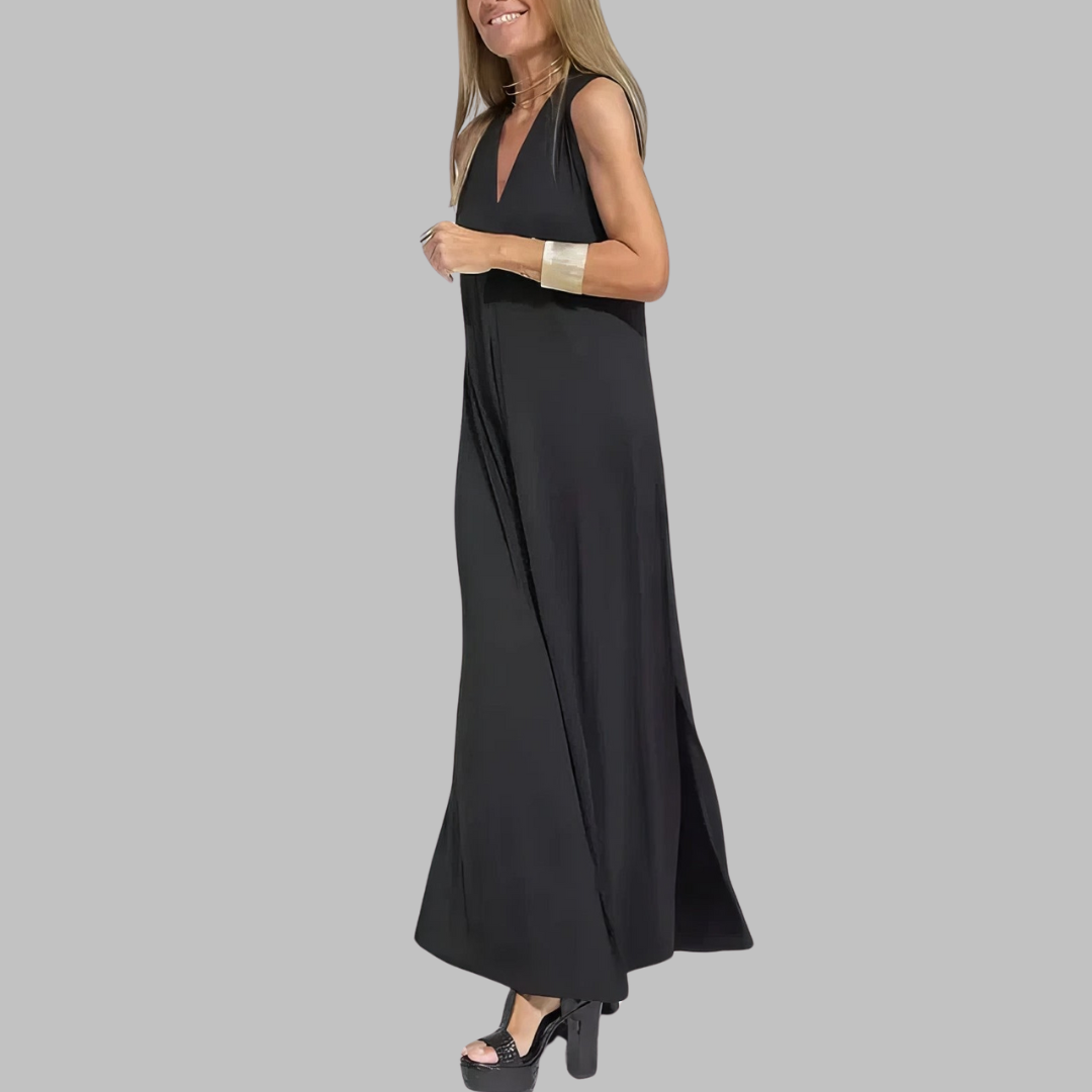 Jana | Elegante vestido maxi + suéter a juego REGALO
