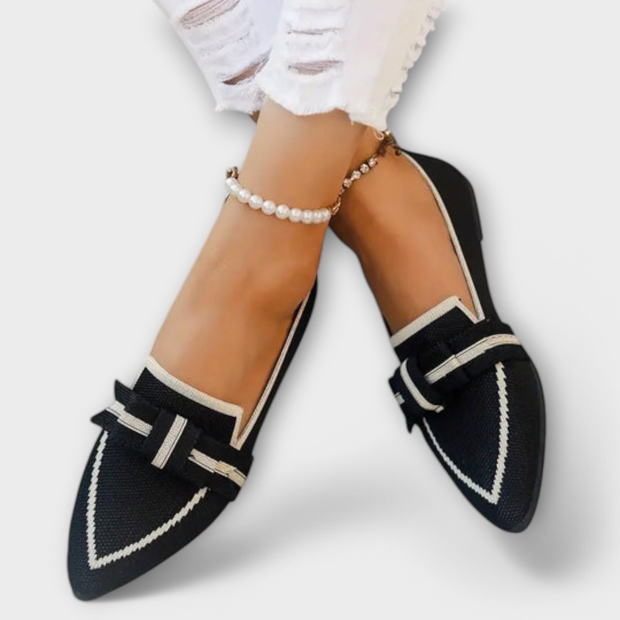 Jannet | Zapatos Cómodos con Diseño de Nudos
