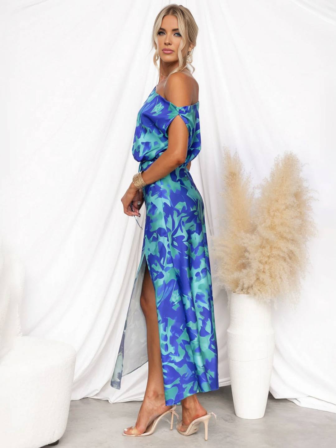 ILANYA Vestido Maxi Floral