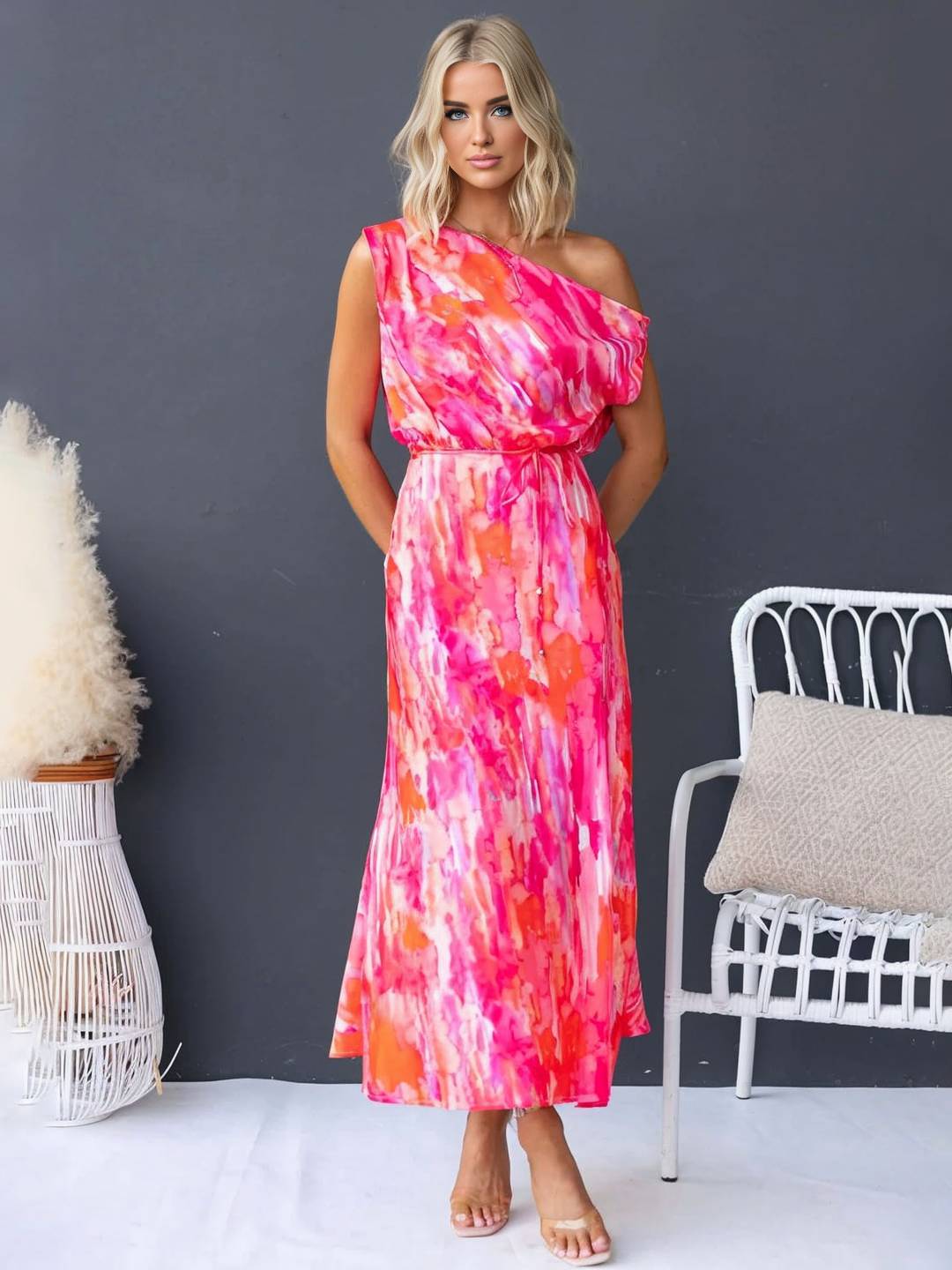 ILANYA Vestido Maxi Floral
