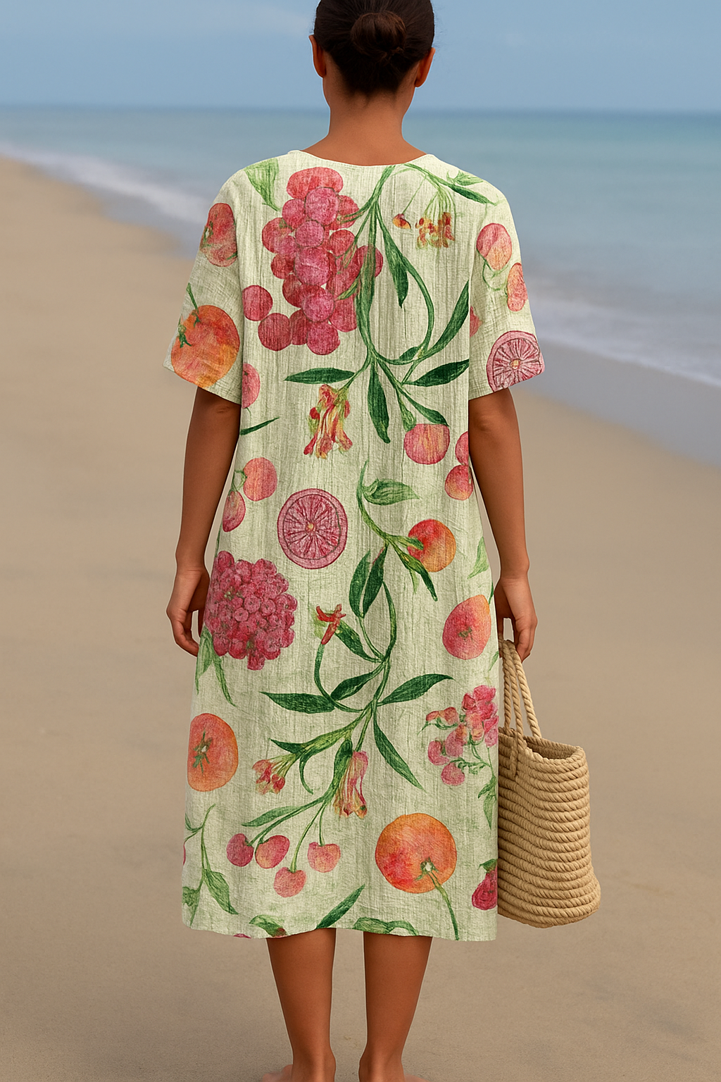 CÉLESTE | Vestido botánico vintage