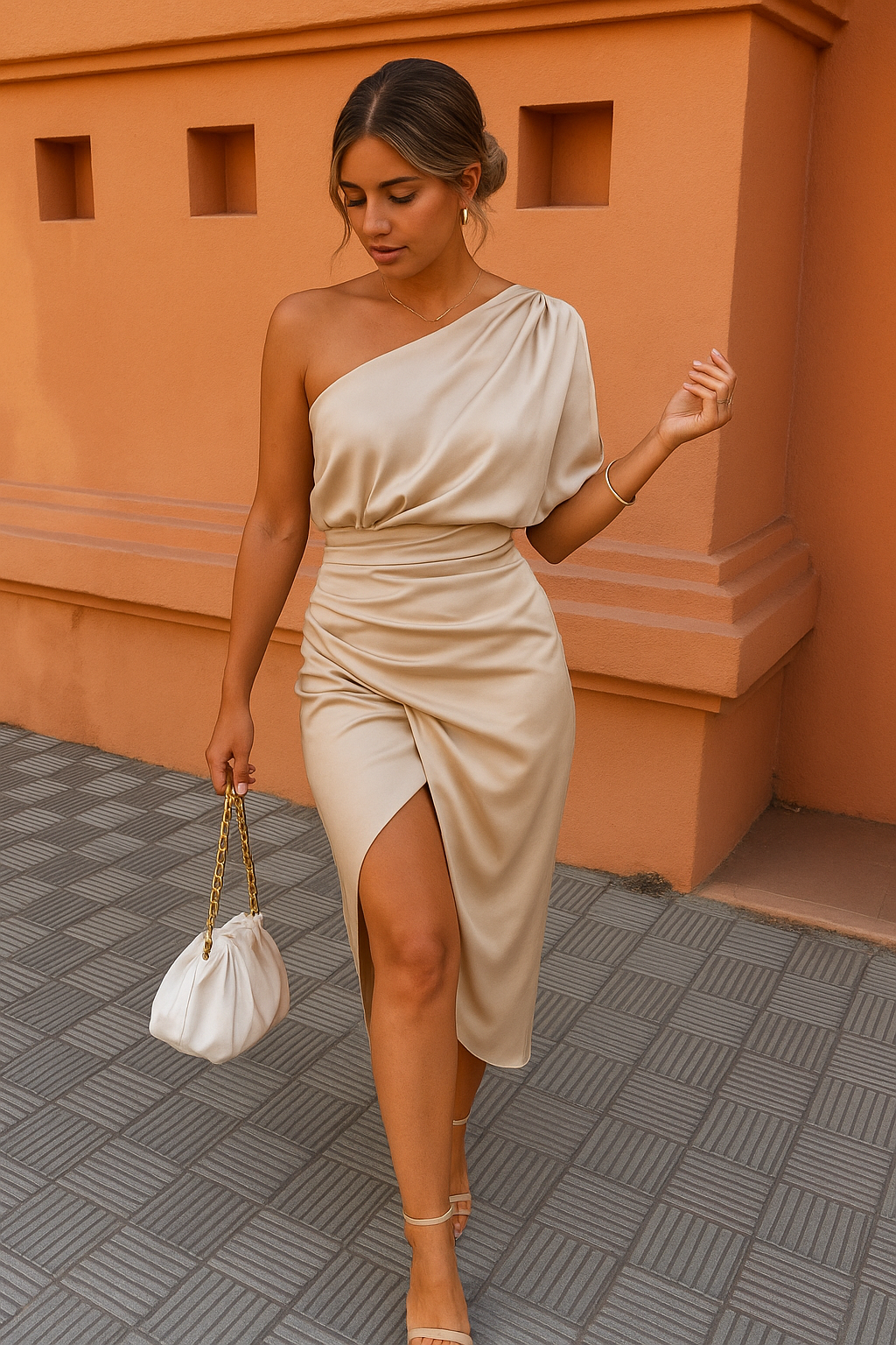 Dhalia | Vestido Elegante Asimétrico