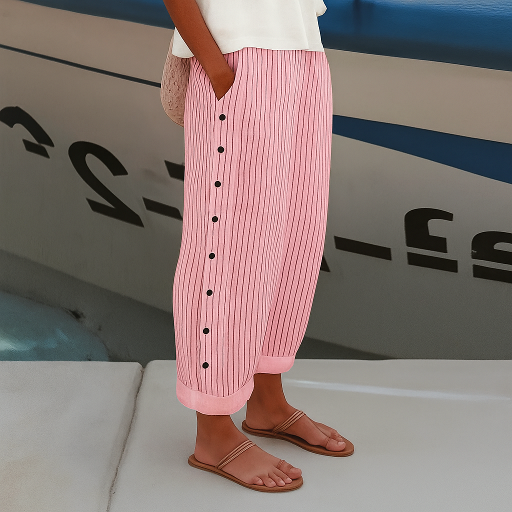 Sandrine™ | Pantalones de lino