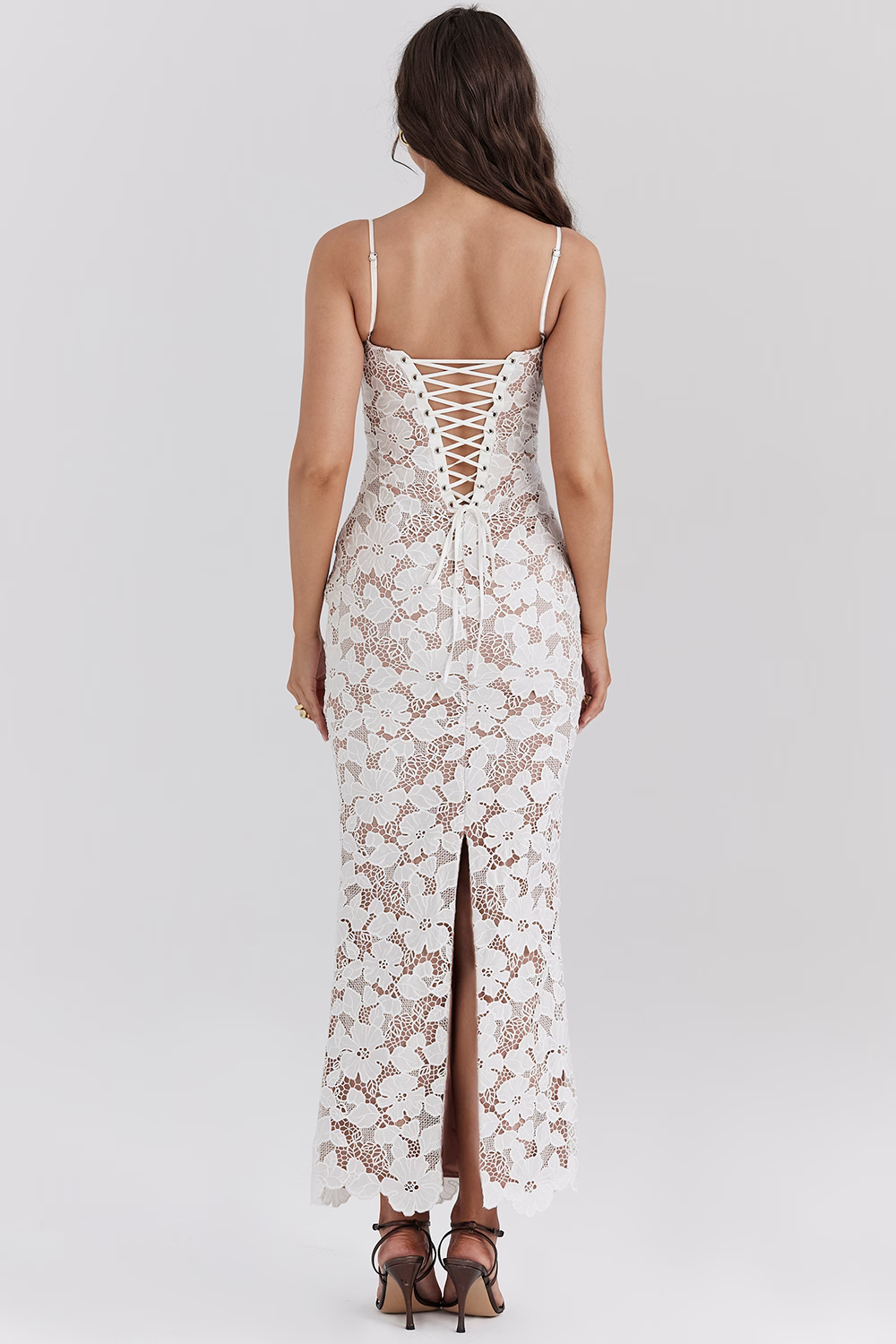 Evangeline | Vestido Maxi Bordado