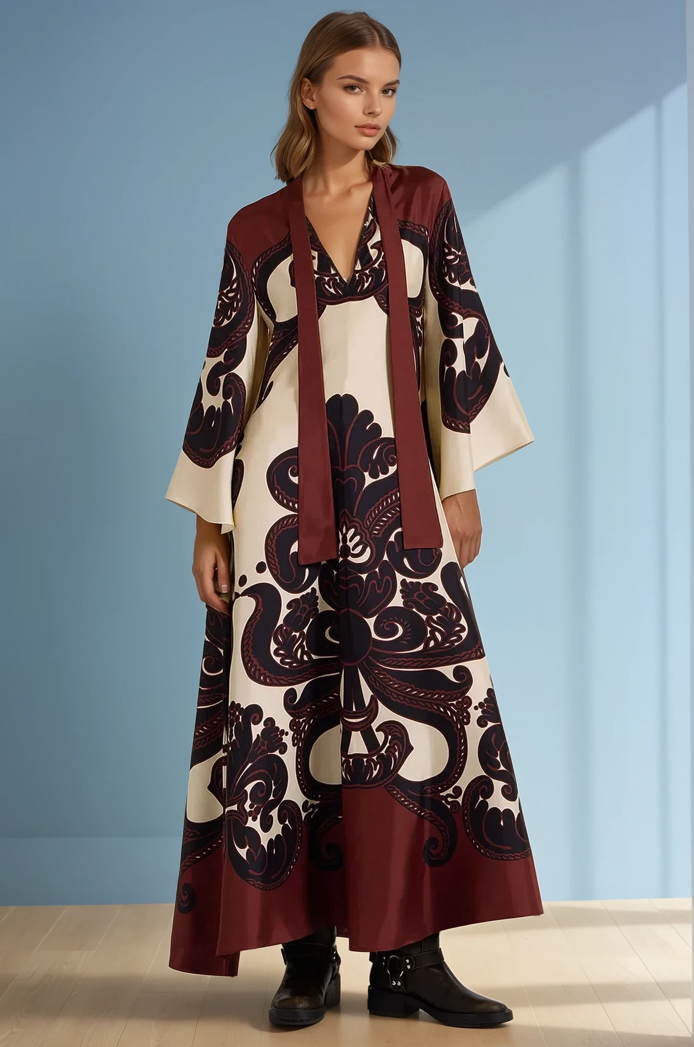 Vestido de Satén Auravella
