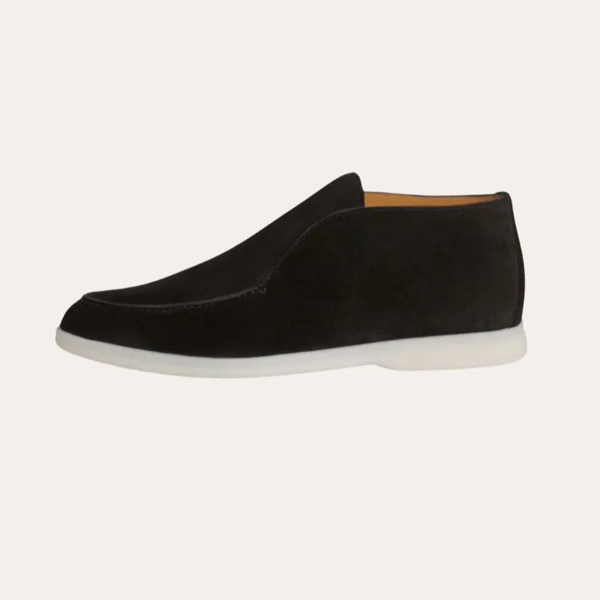 Suède City Loafers - Profond Zwart