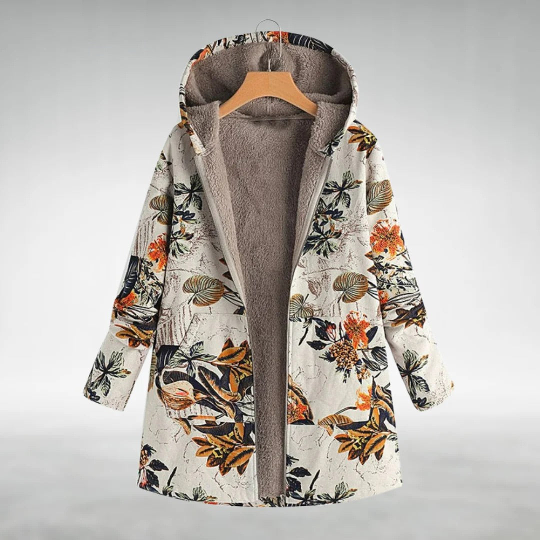 Fleural | Floral Style Fleece Jacket