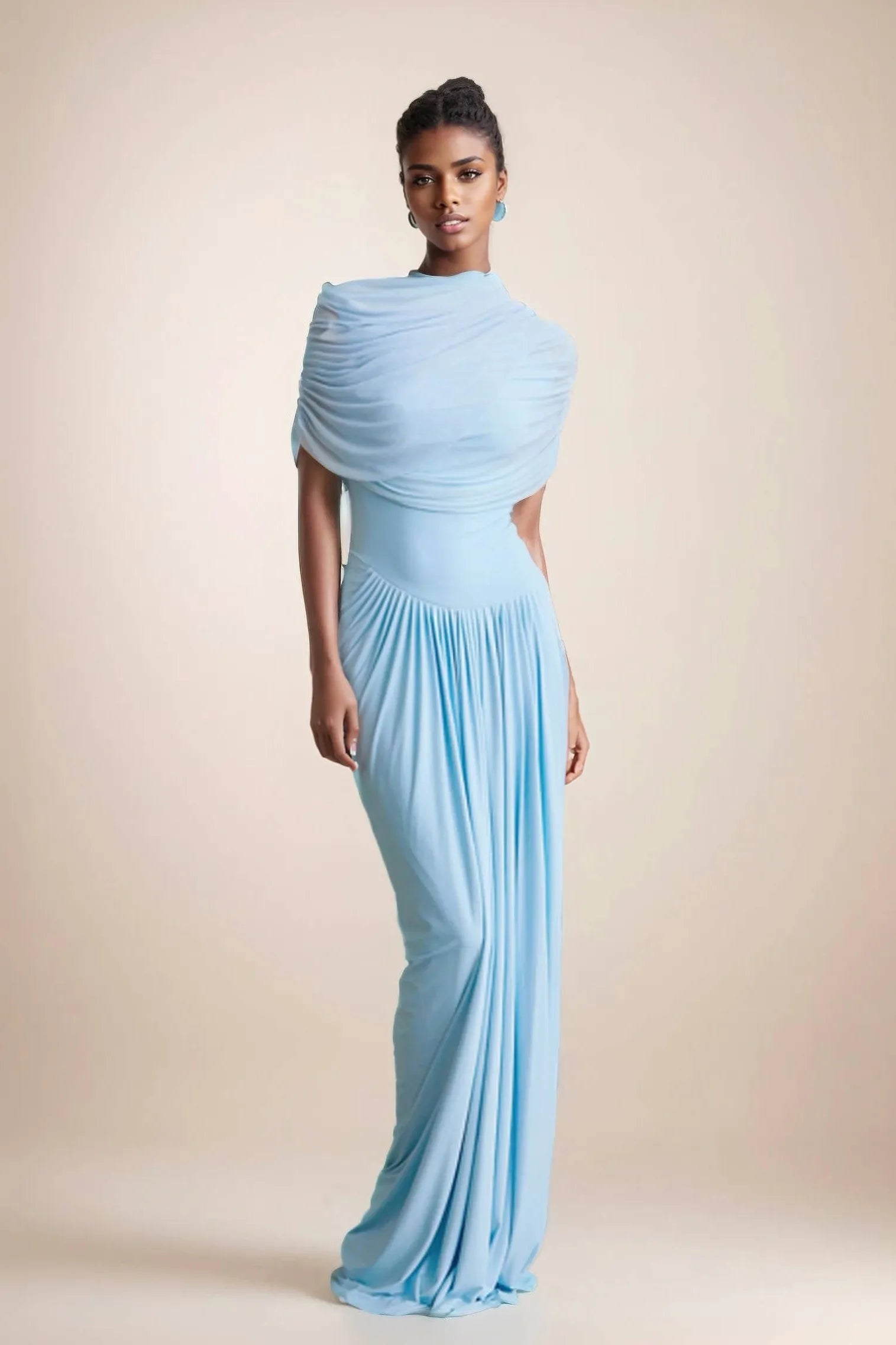 Vestido Midi Plisado ARDEN