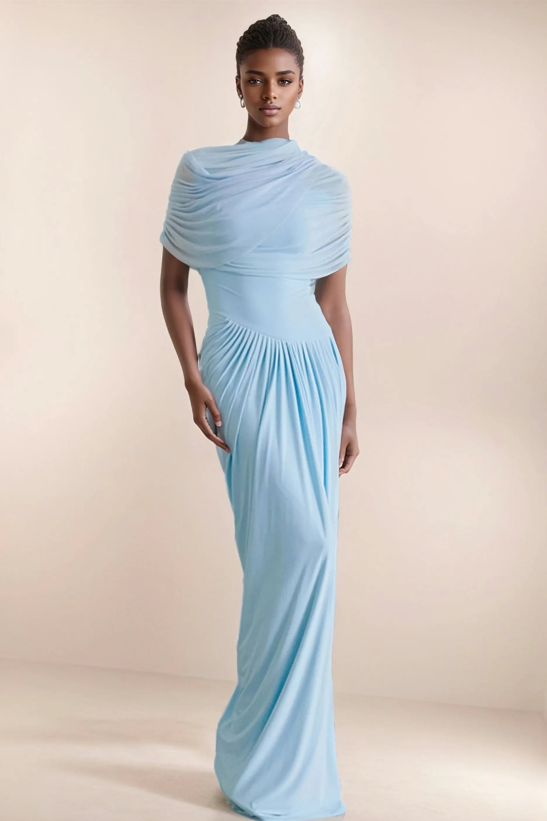 Vestido Midi Plisado ARDEN