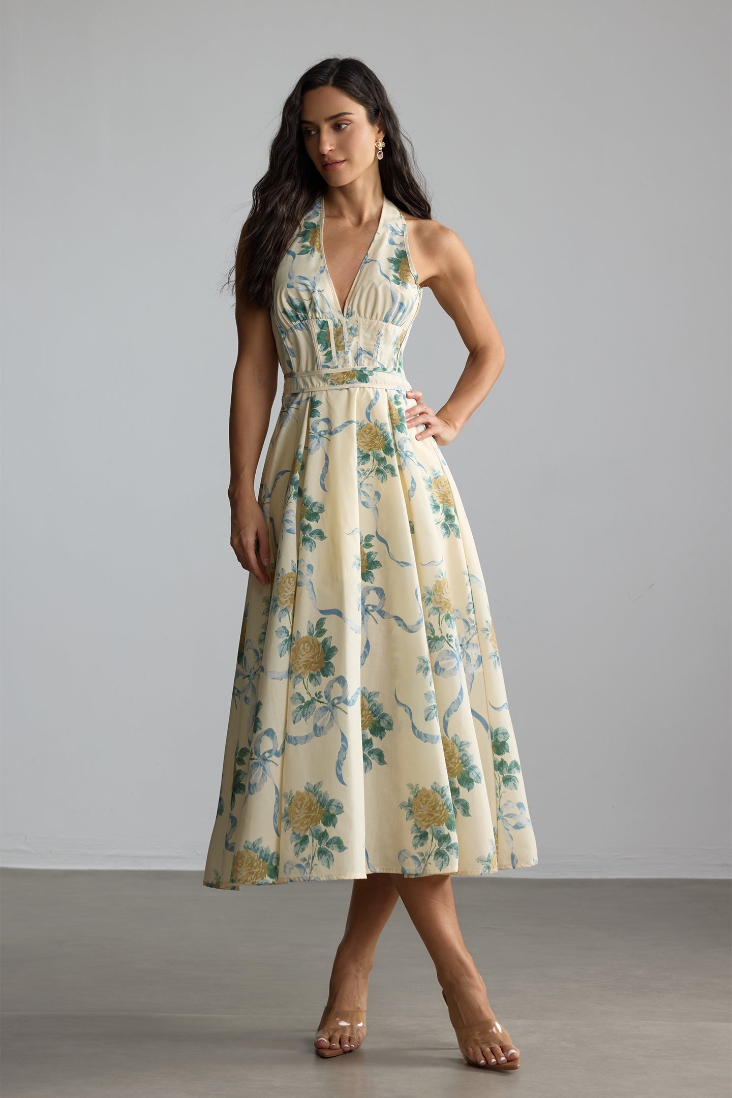 Vestido Midi Floral ALMA