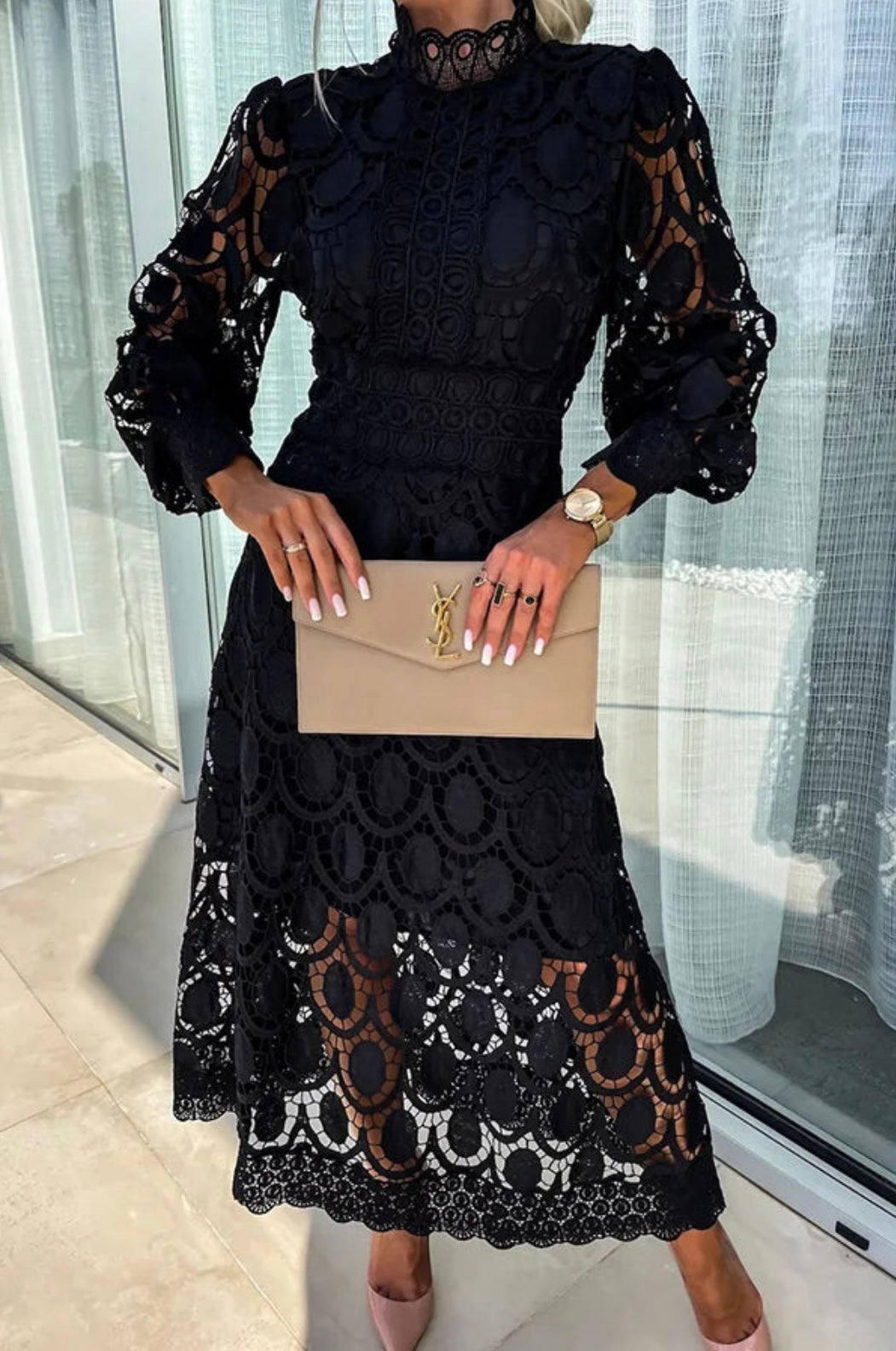 Charlotte | Vestido Elegante de Encaje