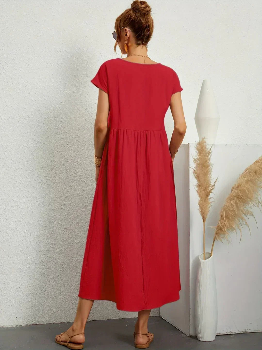 Nataly | Vestido midi relajado