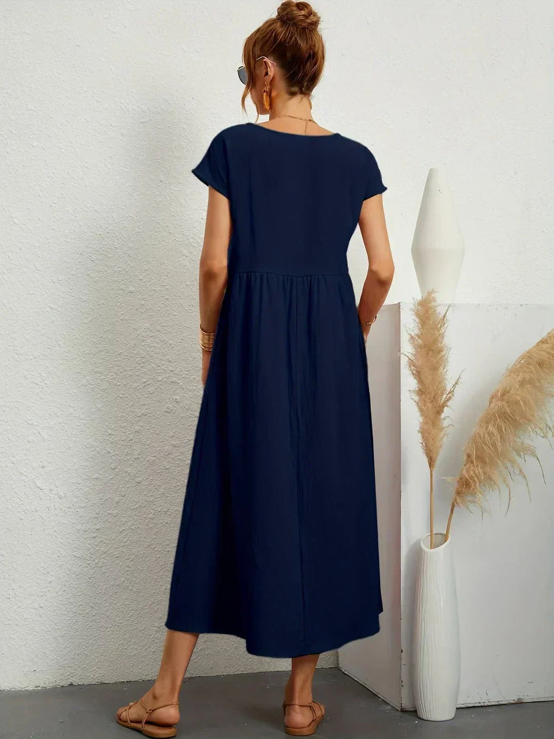 Nataly | Vestido midi relajado