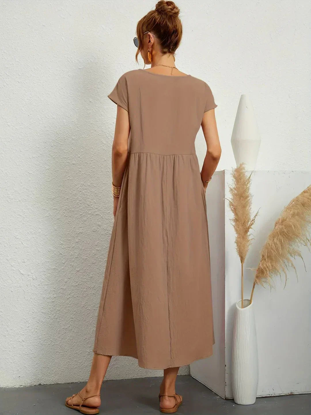 Nataly | Vestido midi relajado