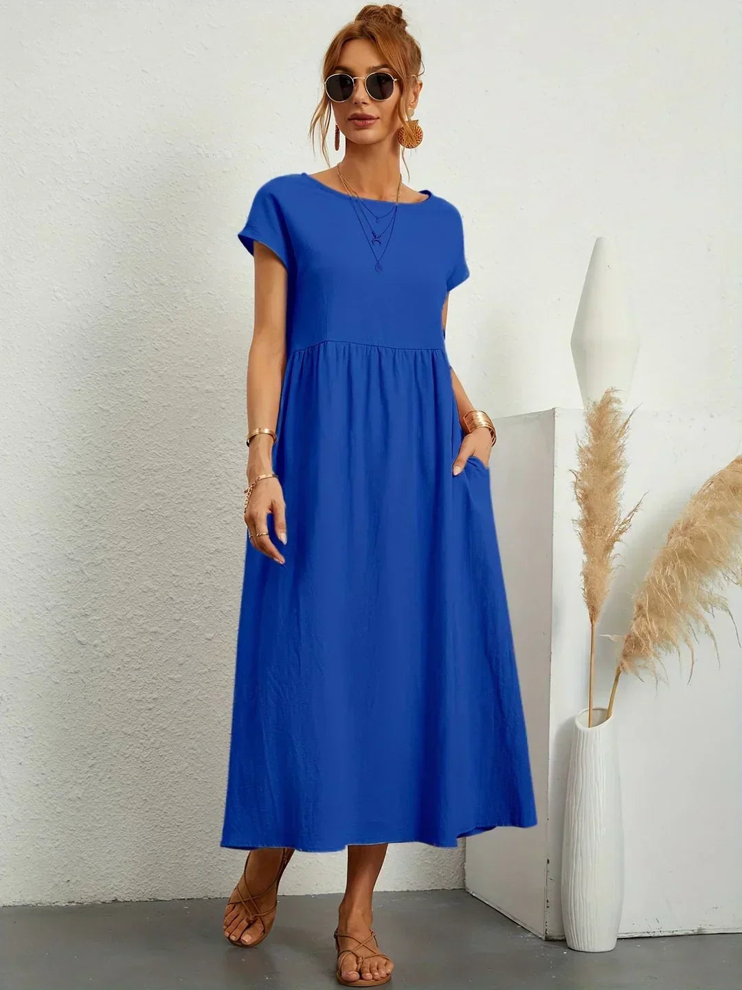 Nataly | Vestido midi relajado