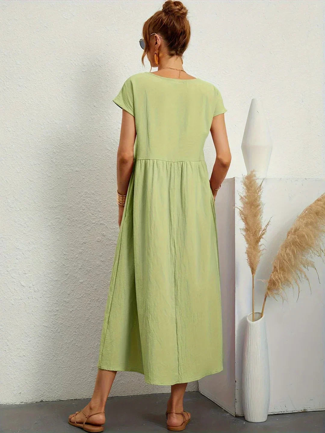 Nataly | Vestido midi relajado