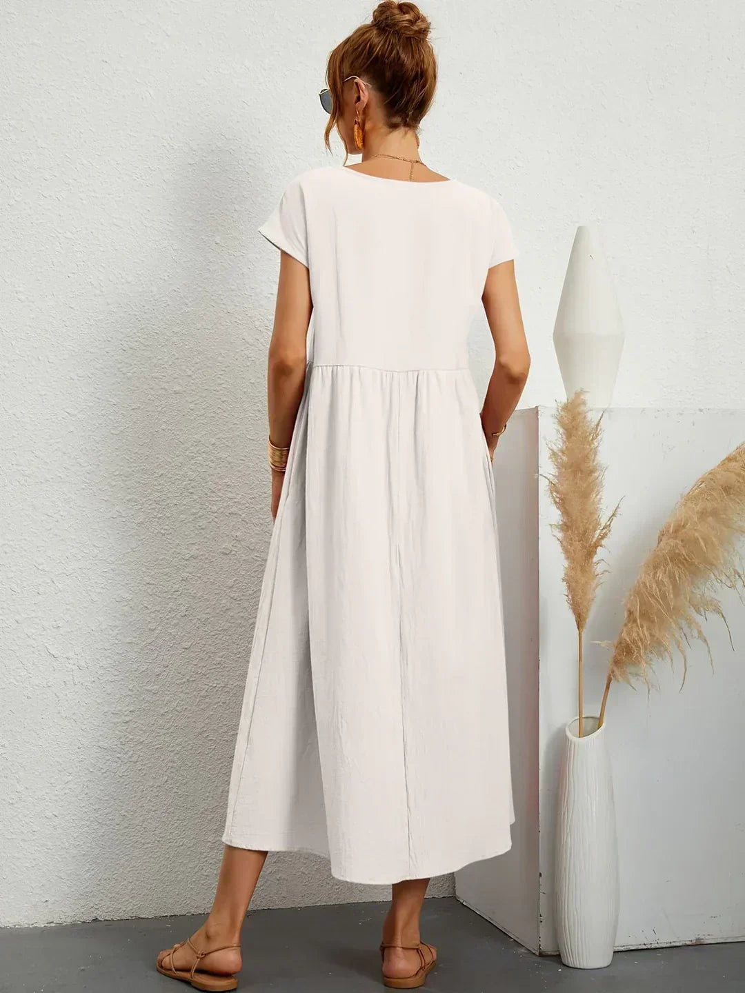 Nataly | Vestido midi relajado