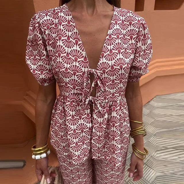 Lisa - Conjunto casual chic