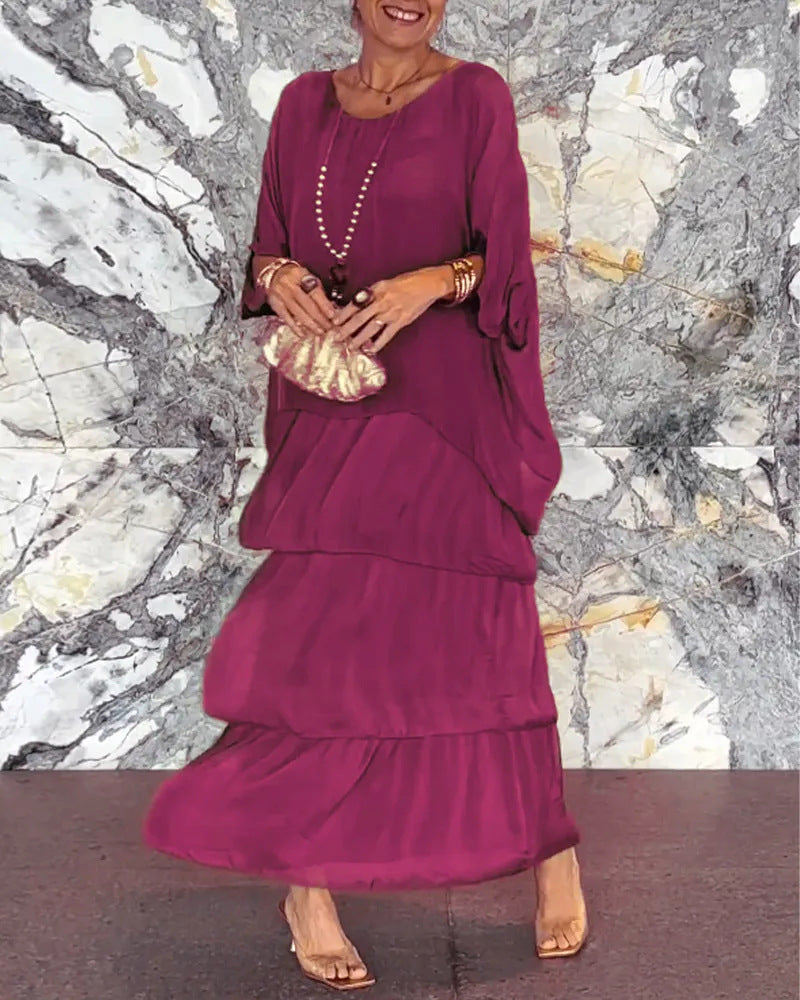 Morgan™ | Maxi Vestido Verde Encapasado