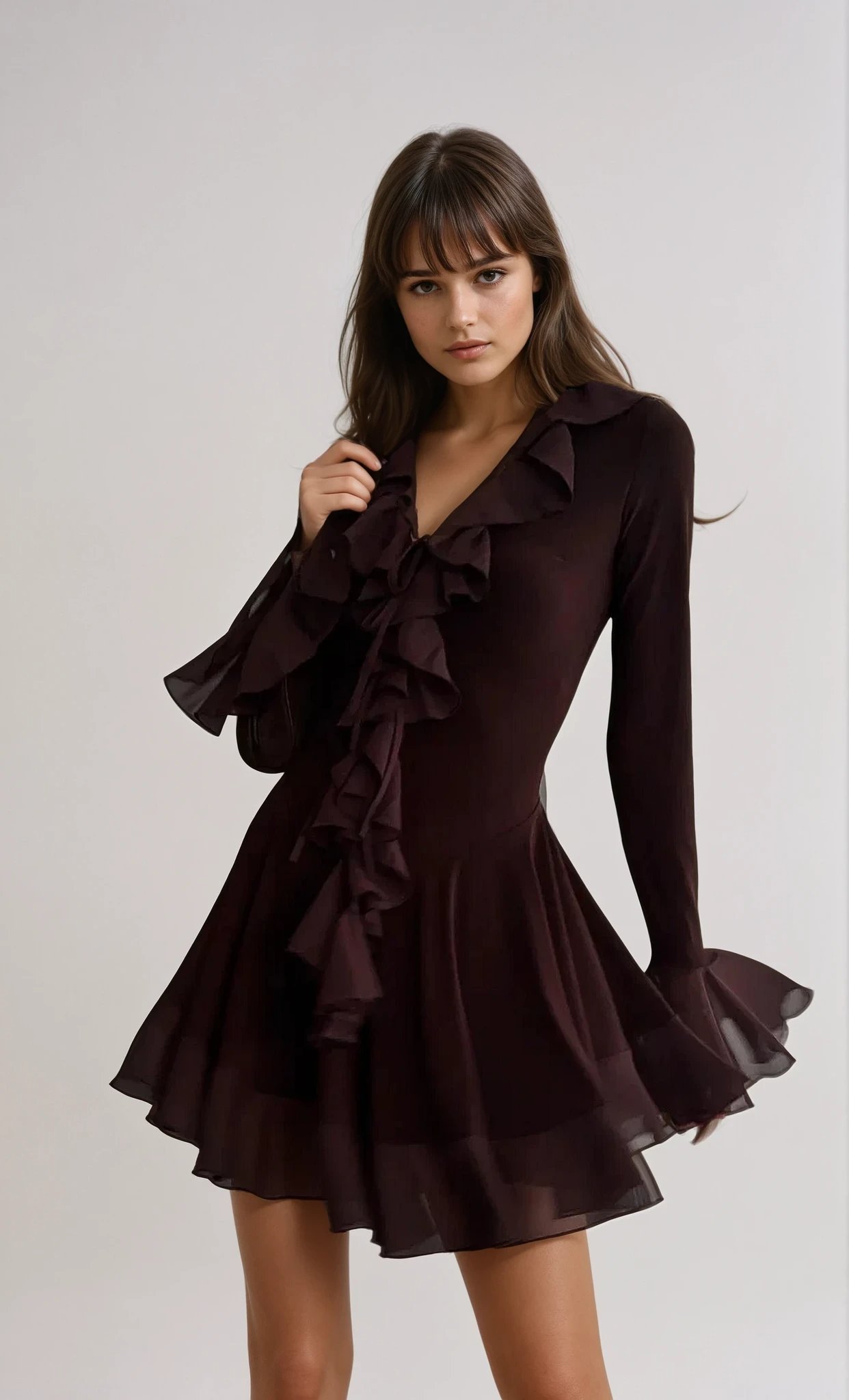 ISABELLA Vestido de Encaje Lotus