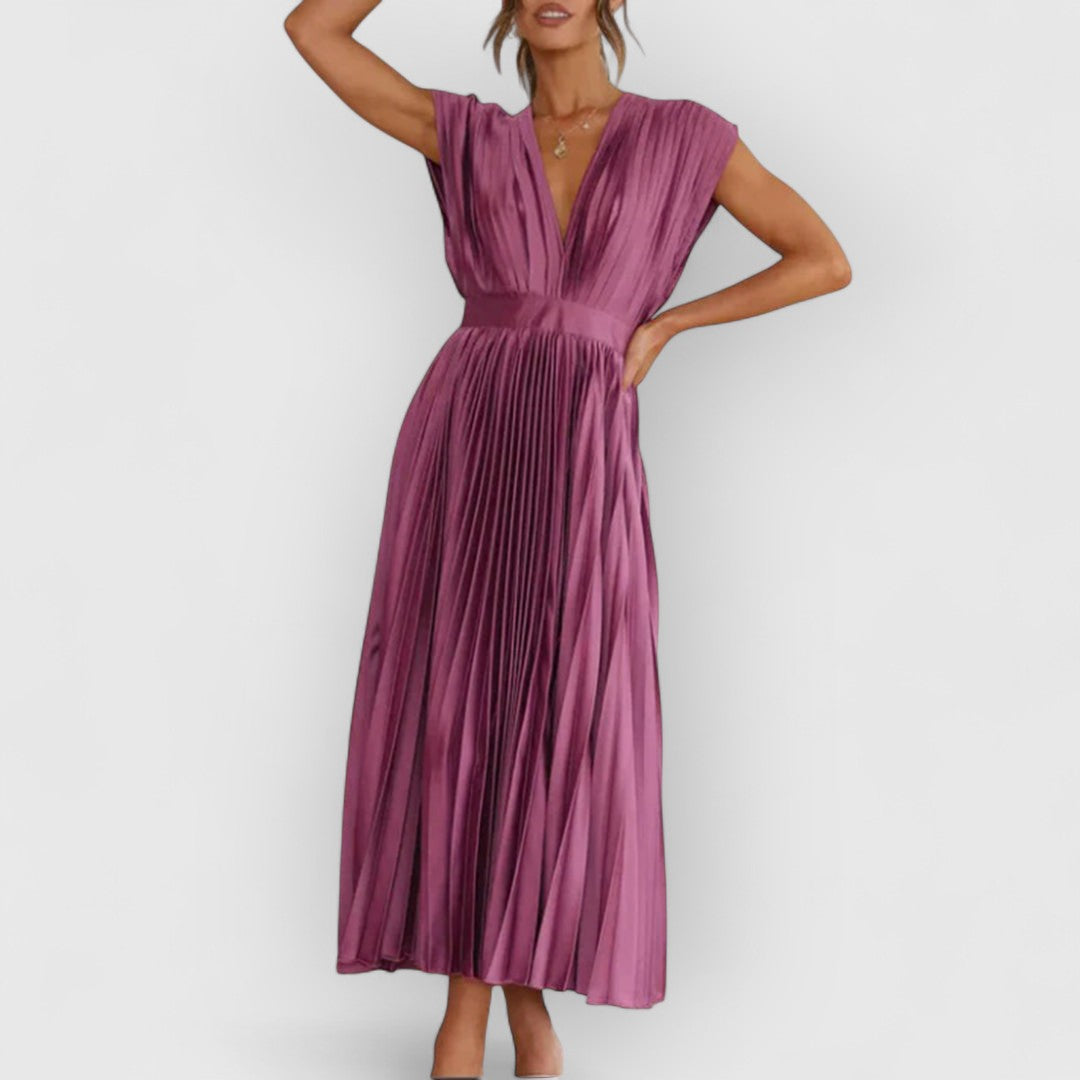 Casey | Elegante y noble vestido maxi