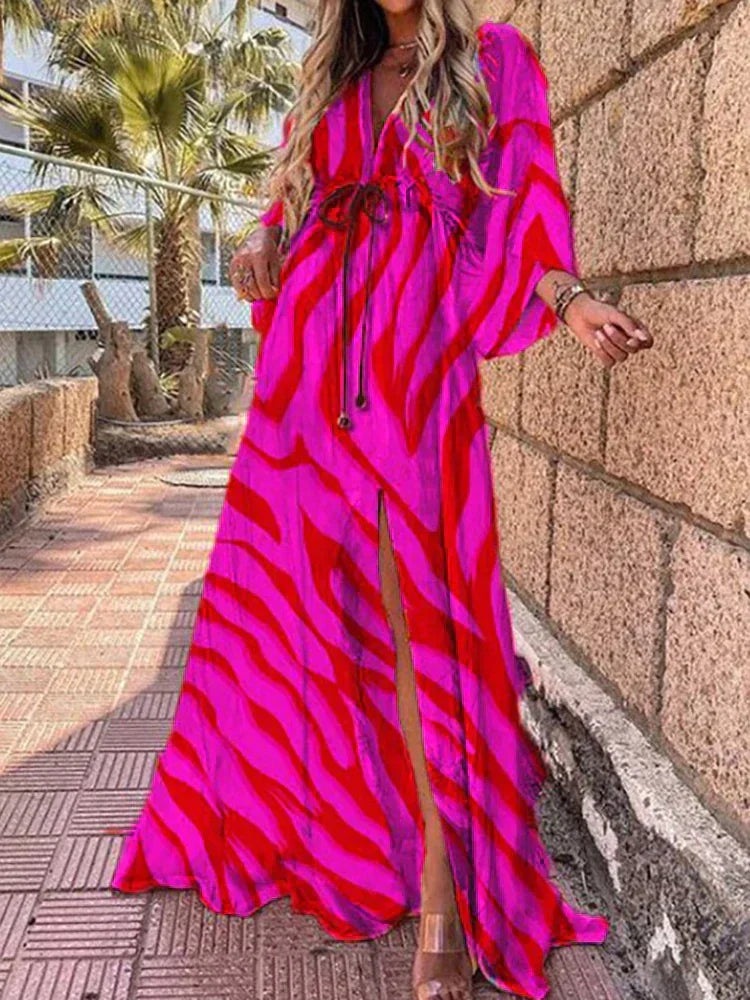 Nora - Vestido Colorido y Elegante