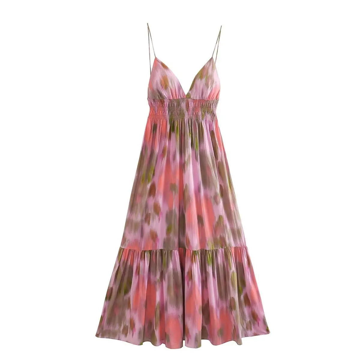 Luna | Elegante Vestido Maxi de Verano