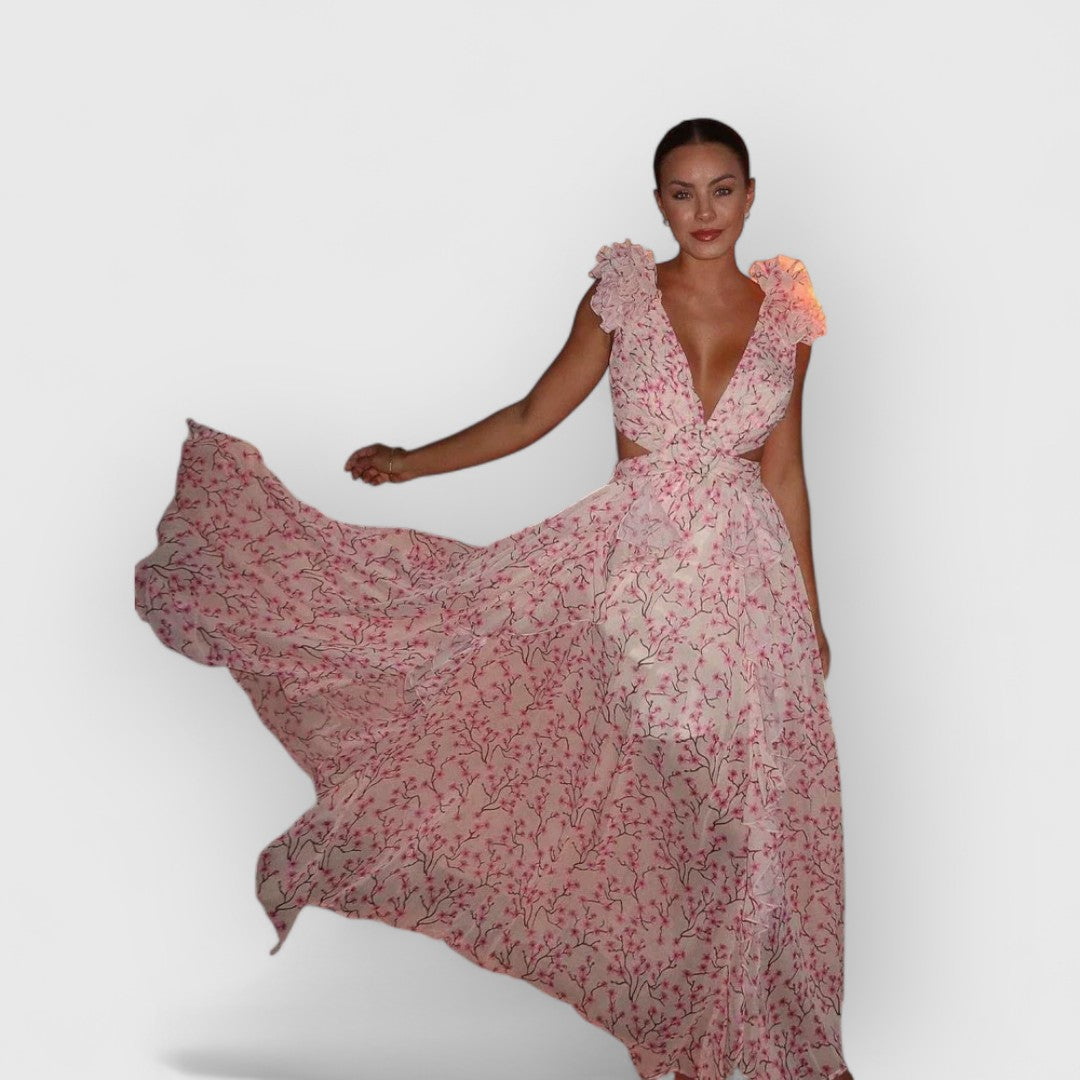 Fatima | Elegante vestido con volantes