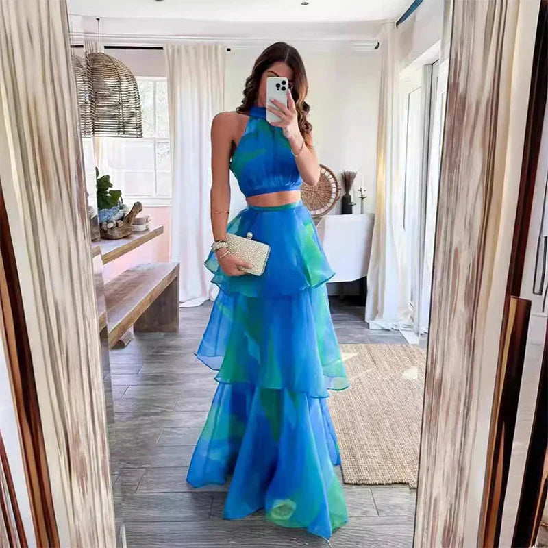 Lessy | Conjunto de Flores de Dos Piezas
