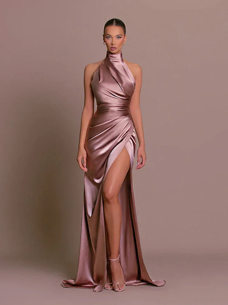 Cleo | Vestido Elegante con Abertura