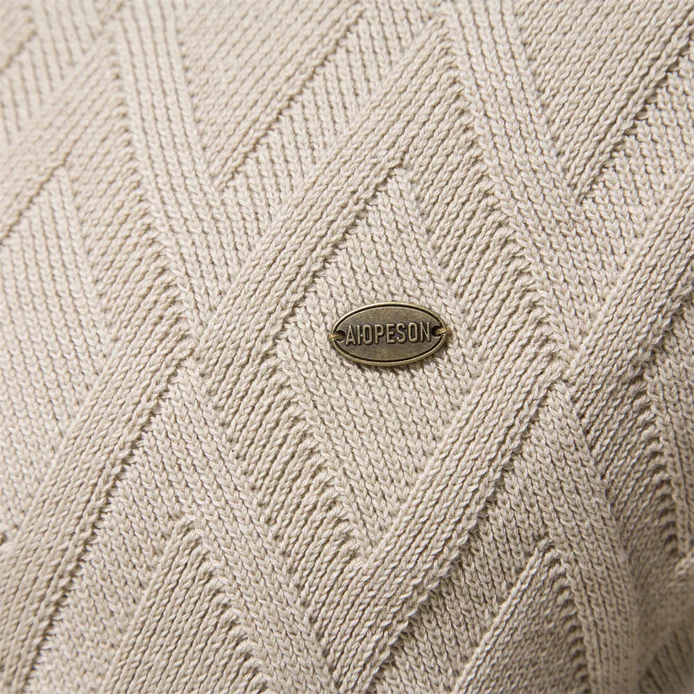 Valmere | Suéter de Hombre con Diseño de Cuadrados