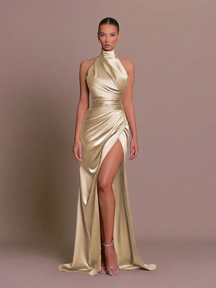 Cleo | Vestido Elegante con Abertura