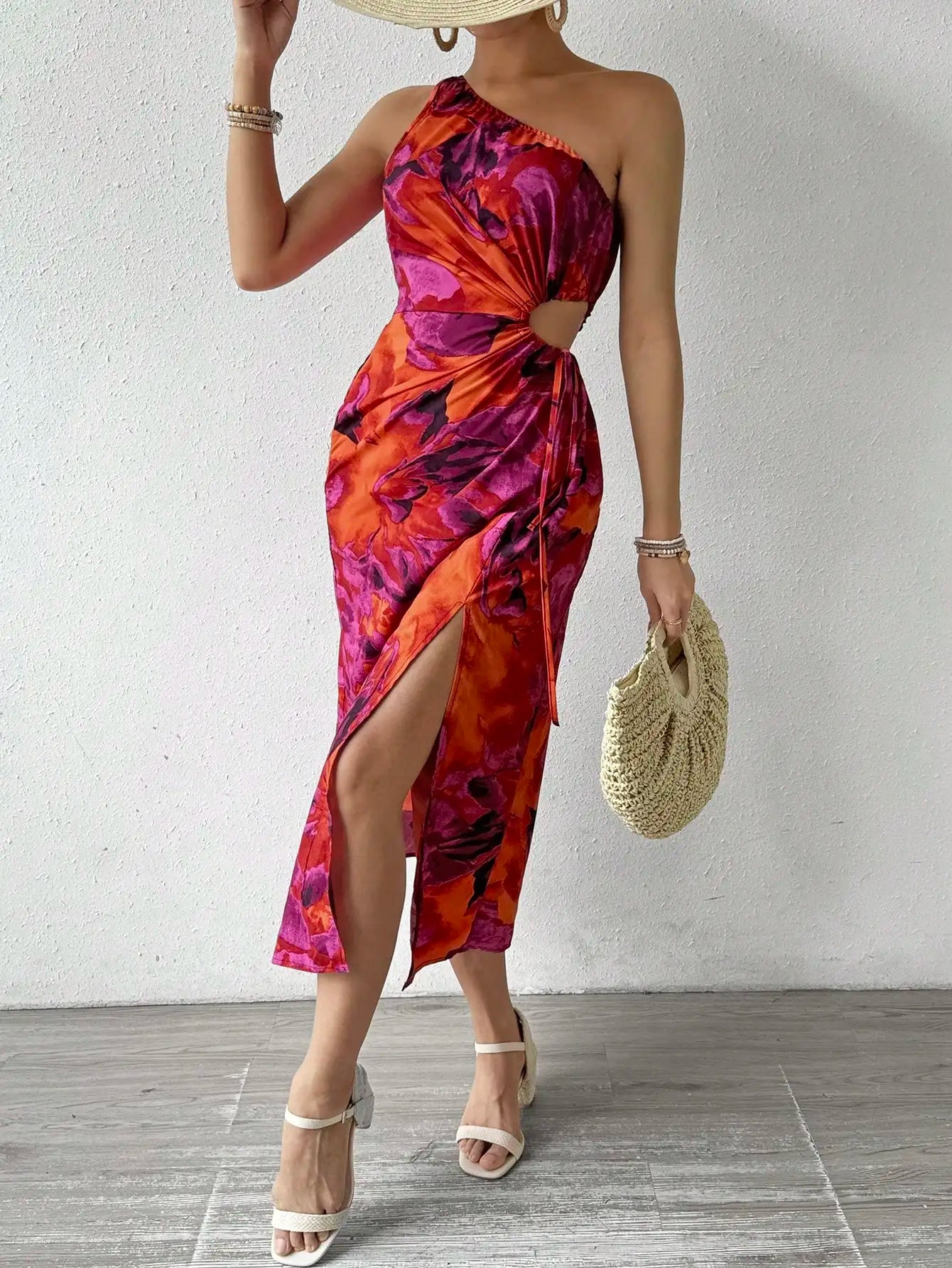 Sandra | Vestido Ajustado con Una Tirante