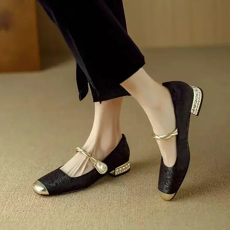 Melisa – Sandalias elegantes con bordado y ajuste