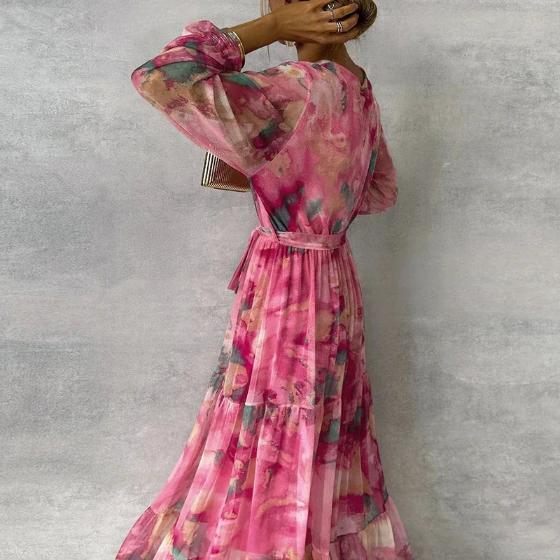 Emily - Vestido Floral Elegante