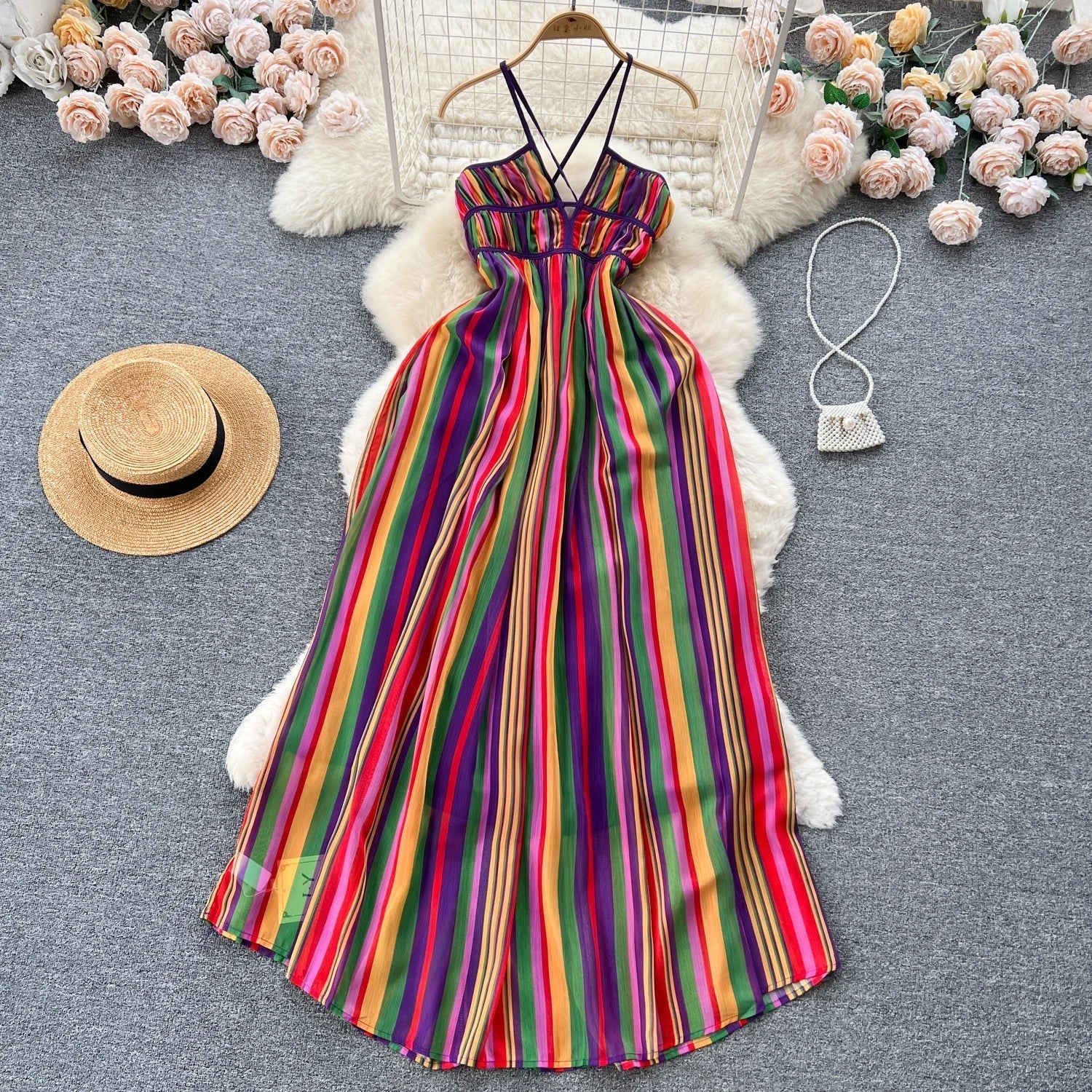 Evalina | Elegante Maxi Vestido de Verano