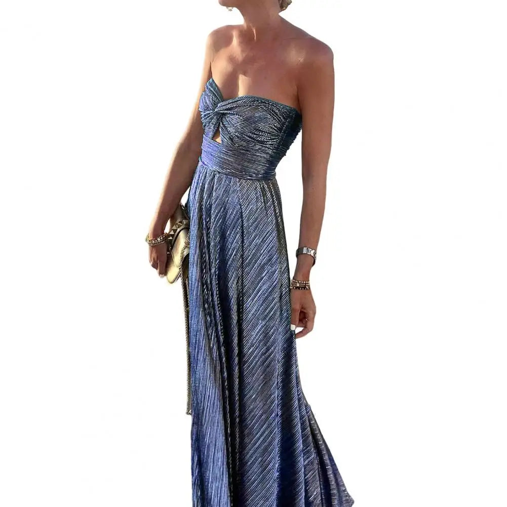 Victoria | Vestido Maxi Elegante Sin Tirantes