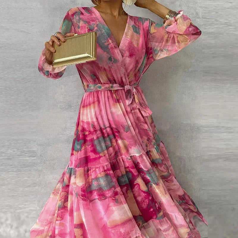 Emily - Vestido Floral Elegante