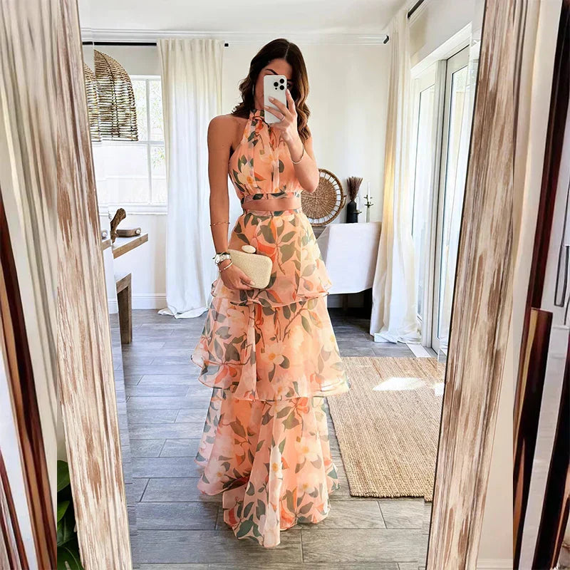 Lessy | Conjunto de Flores de Dos Piezas