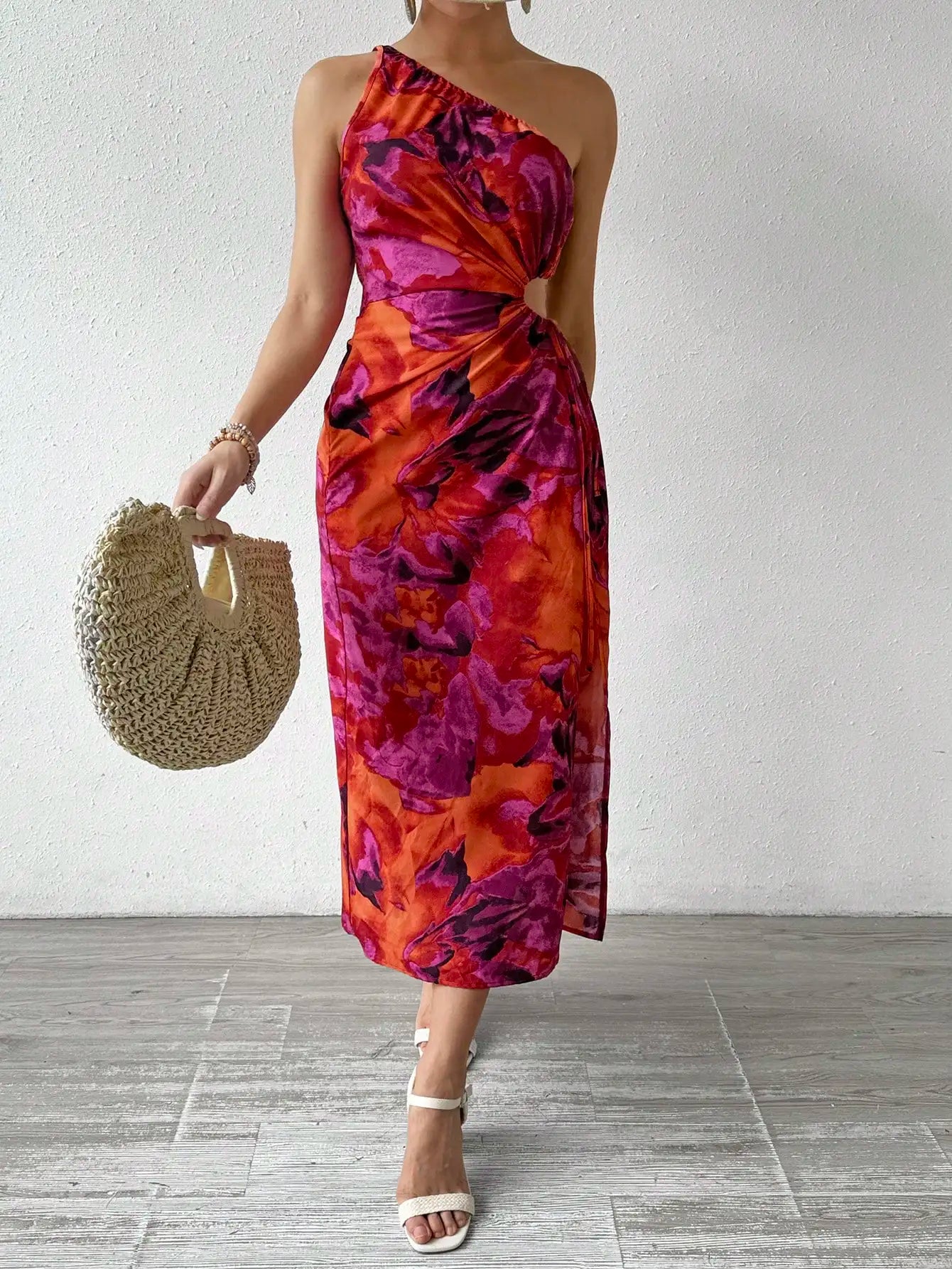 Sandra | Vestido Ajustado con Una Tirante