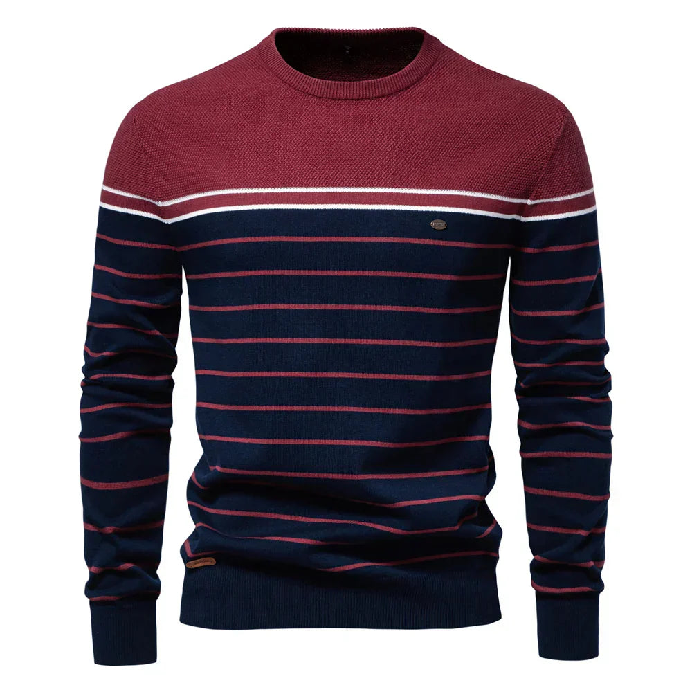 Valmere | Suéter de Hombre con Diseño a Rayas