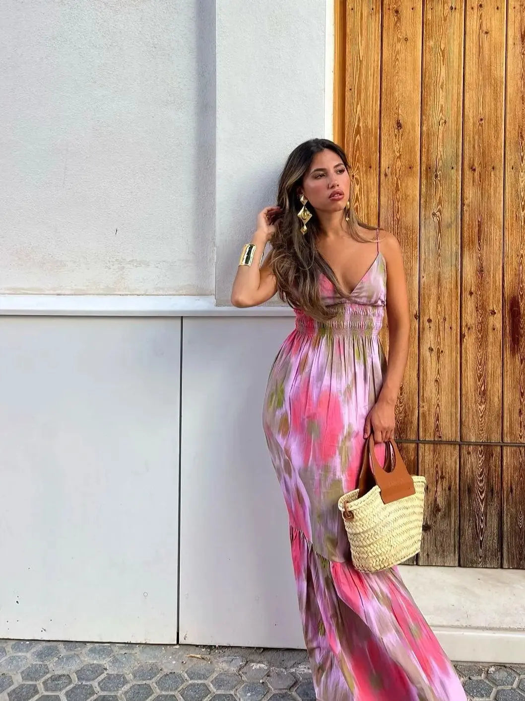 Luna | Elegante Vestido Maxi de Verano