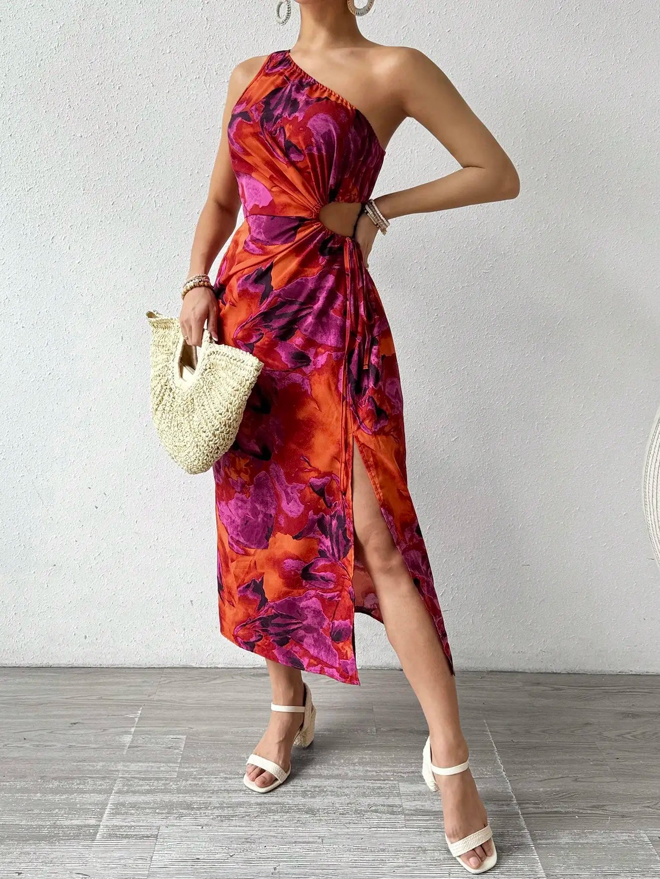 Sandra | Vestido Ajustado con Una Tirante
