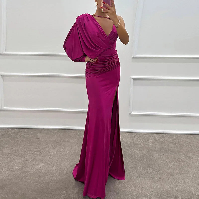 Iliana | Vestido de un solo hombro