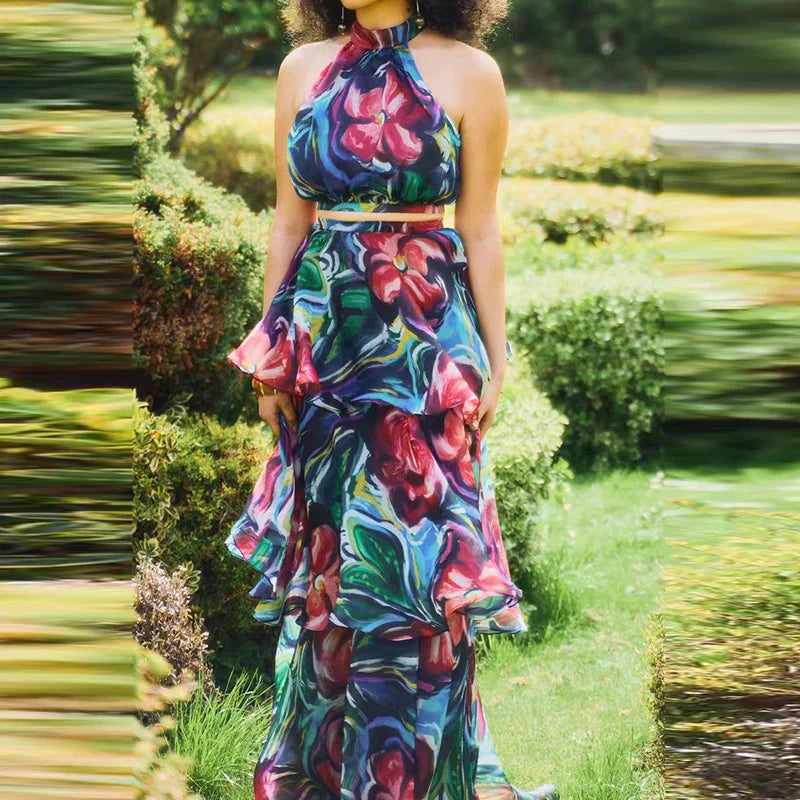 Lessy | Conjunto de Flores de Dos Piezas