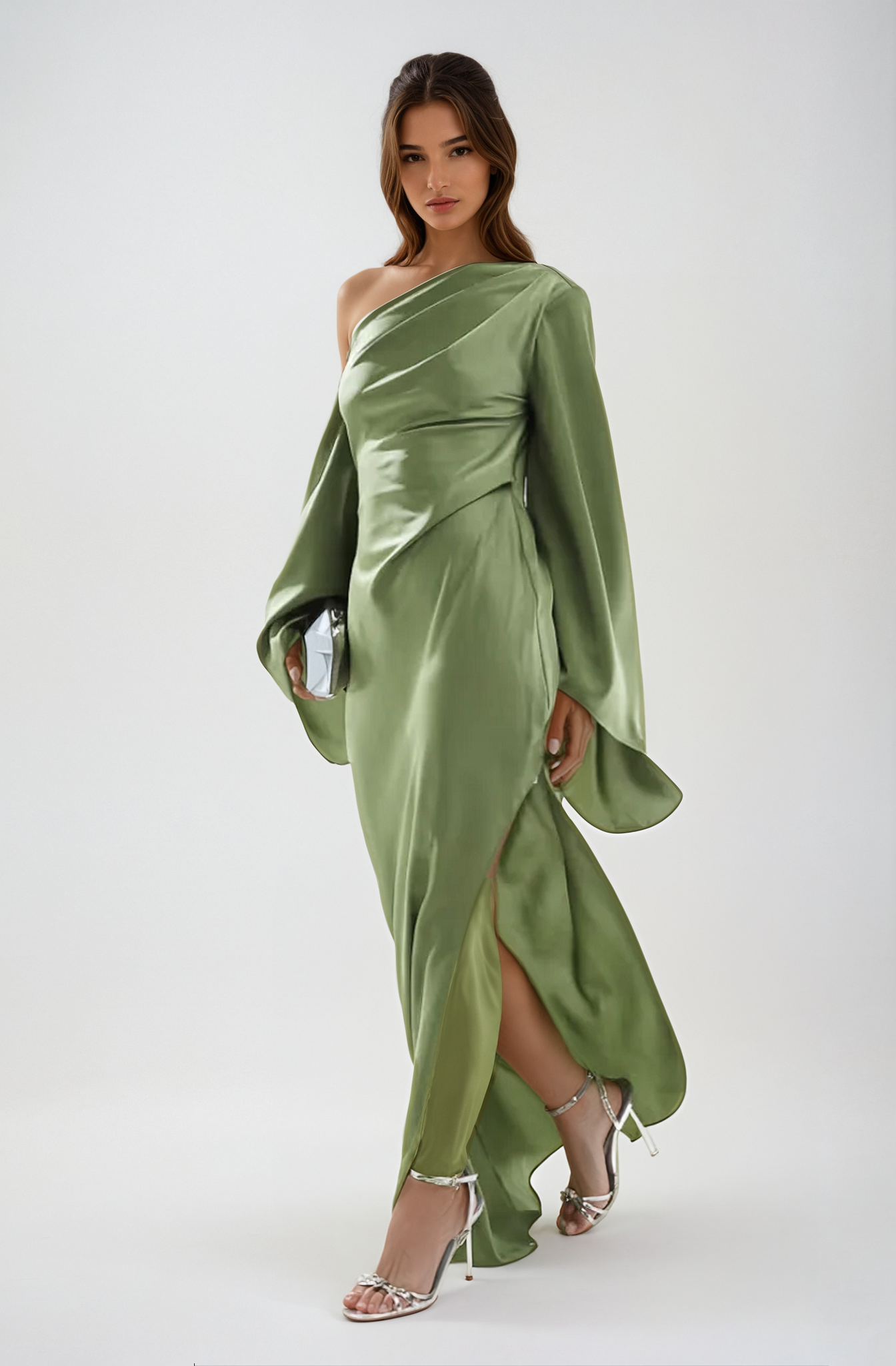 Vestido de Elegancia Esmeralda SERENA