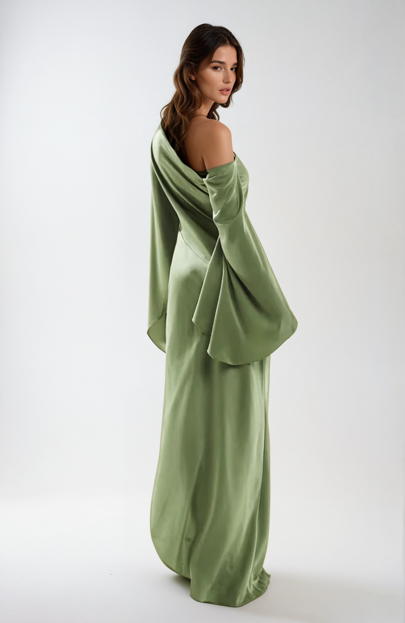 Vestido de Elegancia Esmeralda SERENA