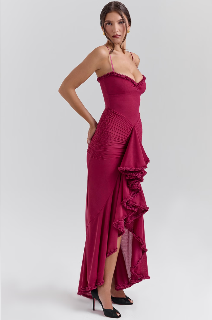 Edith | Encantador Vestido con Volantes